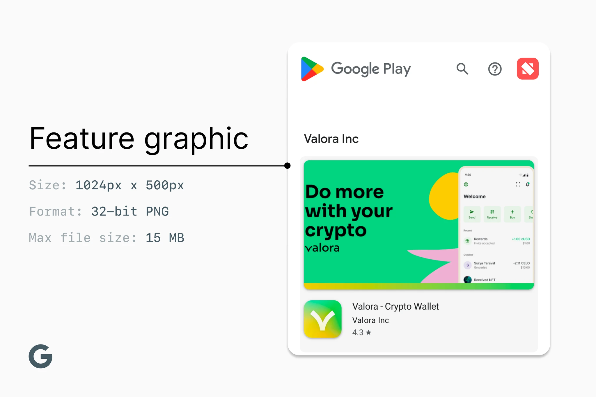 Google Play Design specs